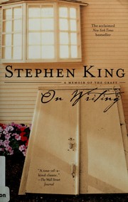 The cover of On Writing by Stephen King. An image of a storm cellar next to a picturesque home